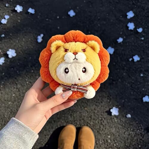 毛绒玩具创意狮子毛绒玩偶公仔挂