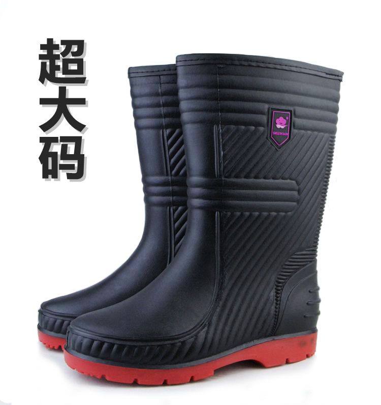 Chaussures - bottes caoutchouc homme pour printemps - semelle tendon - Ref 971757 Image 1