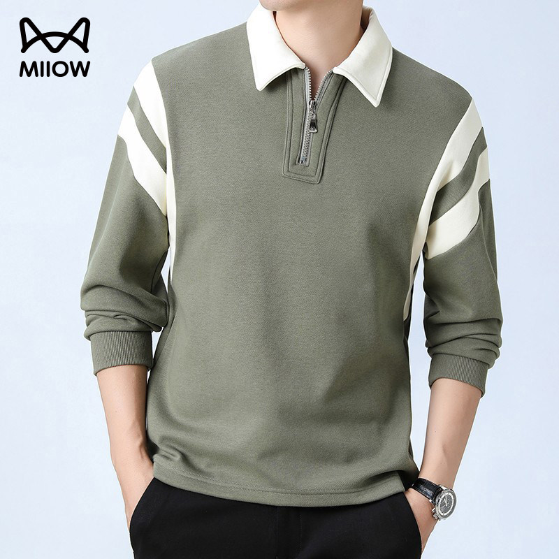 猫人春秋季男士卫衣青少年套头