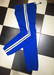 污渍处理FLORIDA GATORS运动裤晨操裤裤抓绒学生裤收口开口随机发