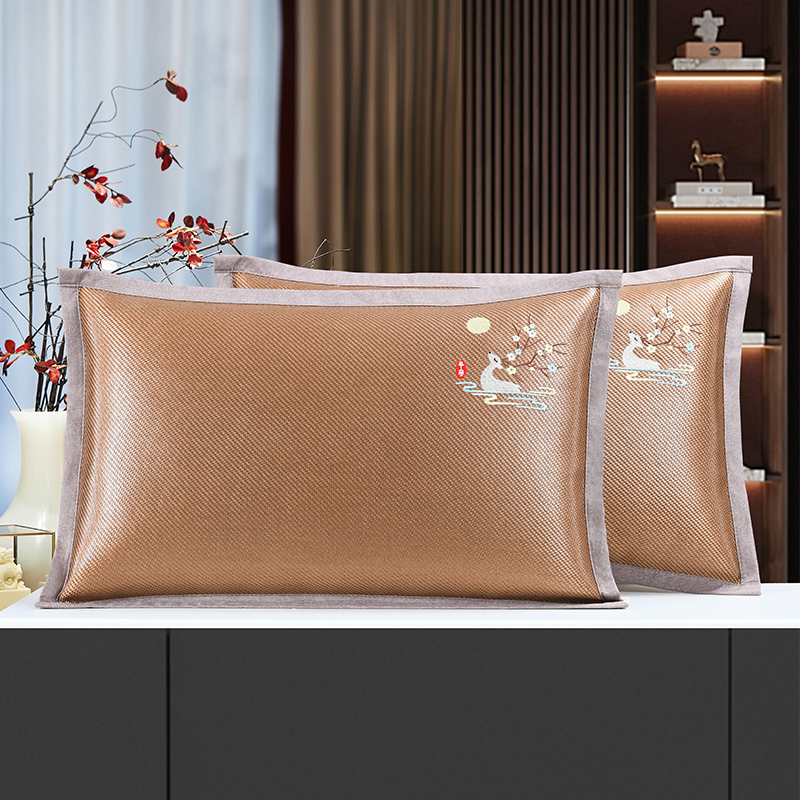 夏季枕套成人藤枕