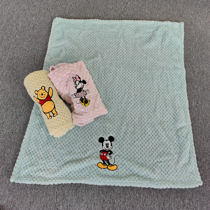 外贸     儿童卡通毛毯夏季空调盖毯加厚双层宝宝被子,婴童用品,毯子,淘宝优惠券,粉丝福利购,淘宝优惠卷