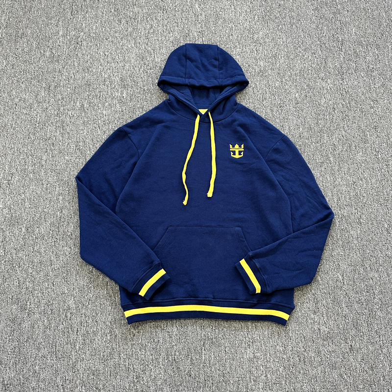 休闲宽松加绒连帽卫衣