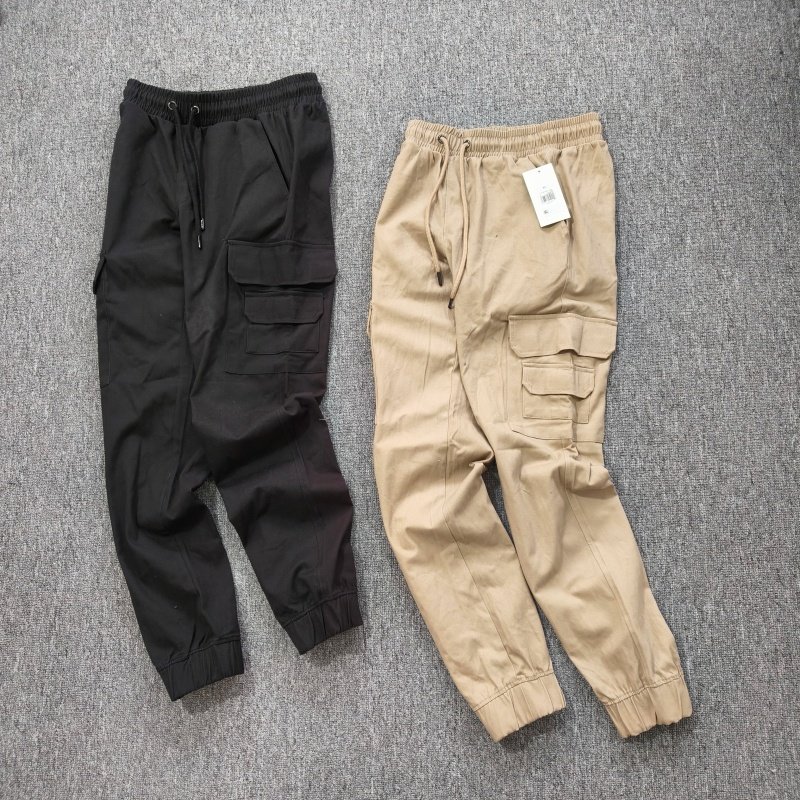 外贸     春秋Dogg休闲工装裤宽松多袋束脚长裤男,男装,休闲裤,淘宝优惠券,粉丝福利购,淘宝优惠卷