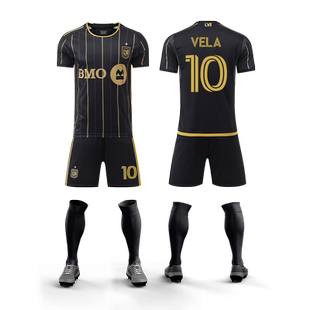 24-25洛杉矶银河球衣美职联7号孙兴慜吉鲁儿童比赛训练足球服套装