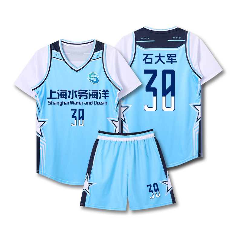 篮球服套装短袖美式球衣