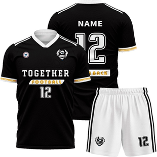 短袖足球服定制套装男款成人儿童速干比赛运动队服透气足球训练服