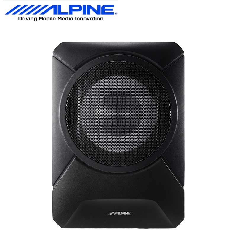阿尔派s800汽车低音音响有源带功放8寸车载m770小体积低音炮改装