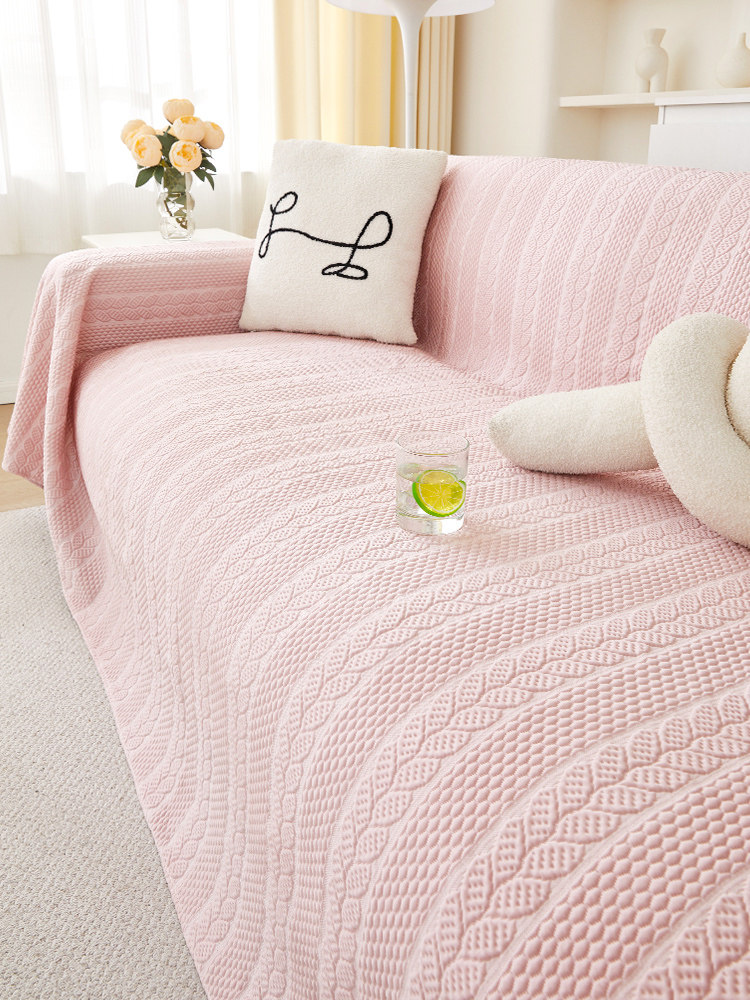 沙发毛巾全套2025新夏季凉爽冰丝绸套沙发套全包通用