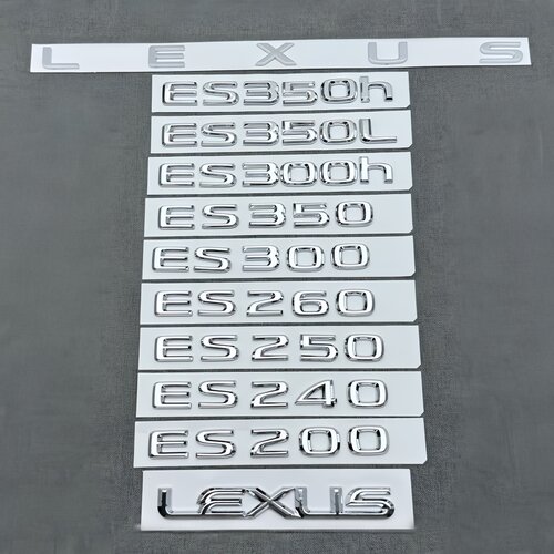 es260/300h后尾箱车标尾门字母贴