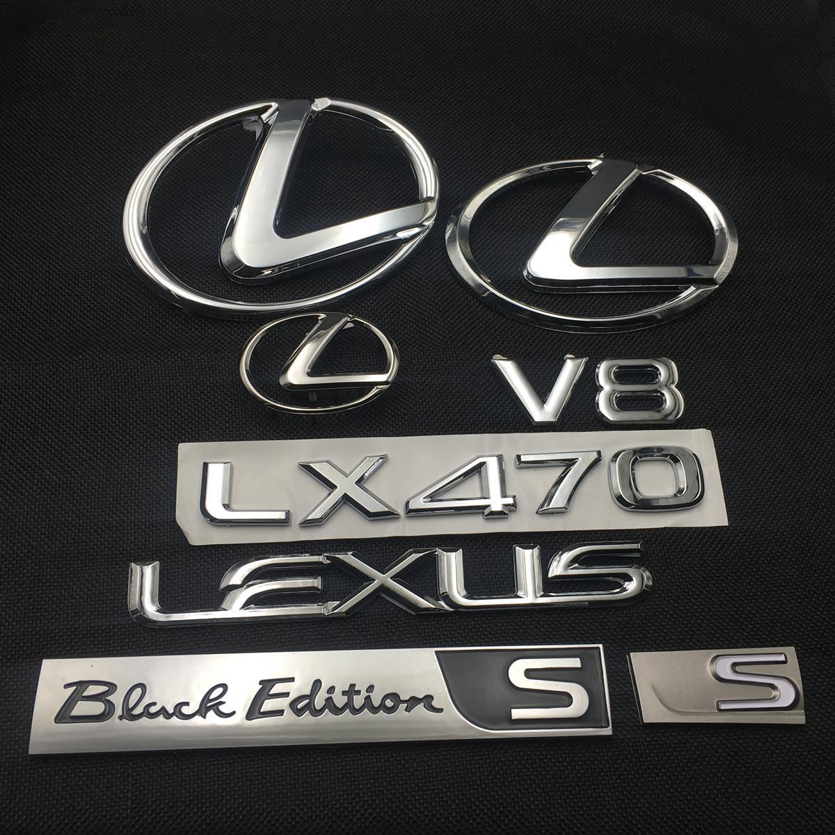 凌志LX470字母标标雷克萨斯前标