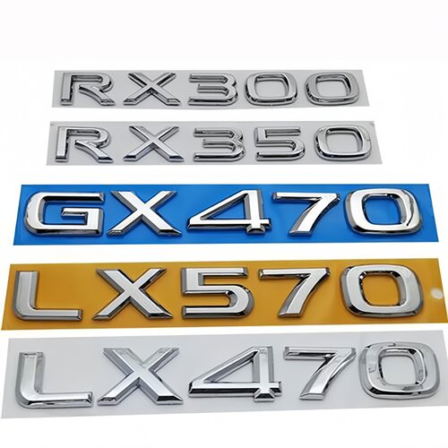 LEXUS车标雷克萨斯LX470后尾箱标