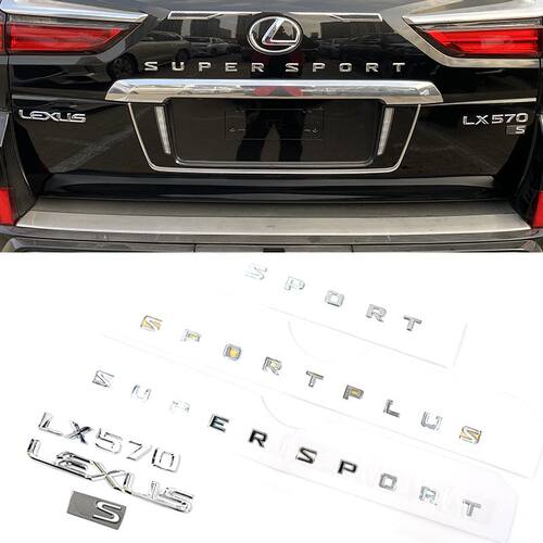 雷克萨斯LX570配件SPORT车标运动