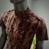 春夏新款男士打底衫~印花半高领T恤~419-T2602-P38，男装T恤，星座419（原A233）