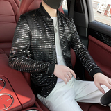 2025春夏新款男个性时尚防晒衣夜店潮男薄夹克外套A233-A95-P60，男装防晒衣，星座419（原A233）