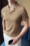 英伦风~春夏男士翻领T恤夏季短袖潮男休闲POLO衫A233-Y001-P55，男装T恤，星座419（原A233）