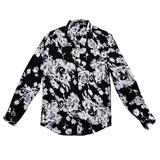 四季款男花色长袖衬衫英伦时尚轻奢品质衬衣修身款个性款BF11，男装衬衫，星座419（原A233）