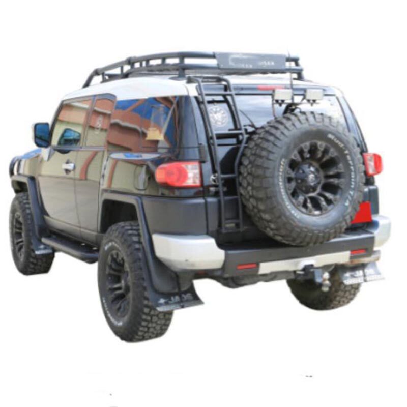 适用丰田FJ酷路泽车顶行李架FJ CRUISER原车款行李框后尾门爬梯