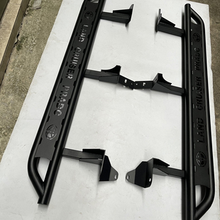 适用丰田老款霸道PRADO脚踏板LC95 LC90大梁竞技侧踏板双管侧护杠