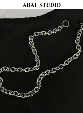 蹦迪ins男士情侣朋克风项链