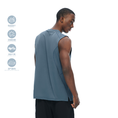 ZONEiD【风洞微孔】针织运动背心26春夏新款速干凉感轻薄防晒坎肩