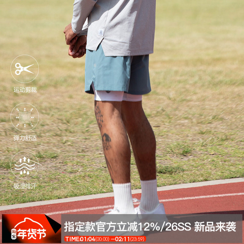 ZONEiD  运动短裤男24SS春夏梭织美式训练健身轻薄排汗透气五分裤,运动服/休闲服装,运动中长裤／短裤,淘宝优惠券,粉丝福利购,淘宝优惠卷