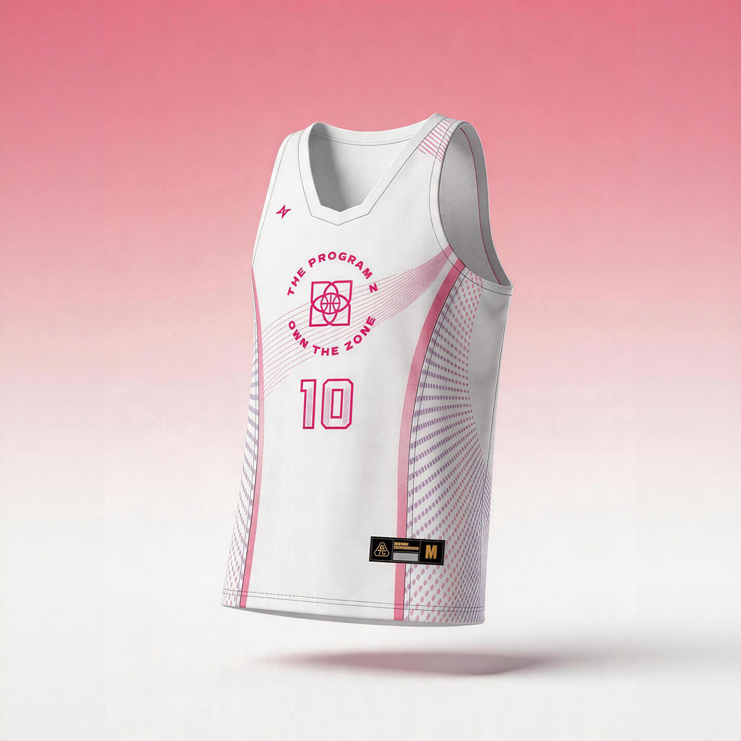 ZONEiD 数码印定制篮球服 小方格透气速干收腰女子精英比赛套装图片
