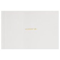 Коллекция жизни модный белый 18-дюймовый горизонтальный