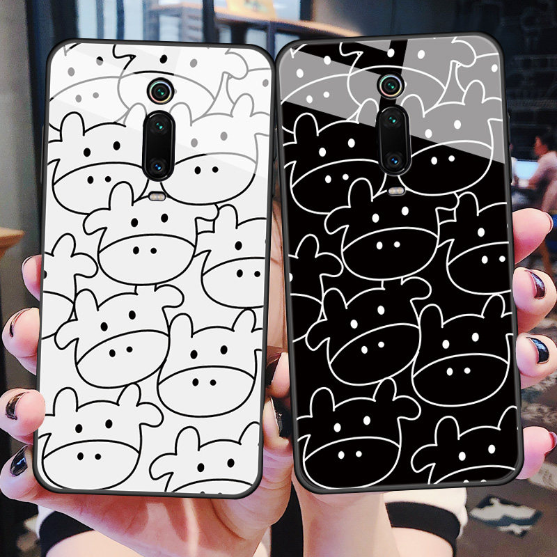 红米k20pro手机壳k20玻璃保护套小米redmik20por尊享版全包防摔硅胶软