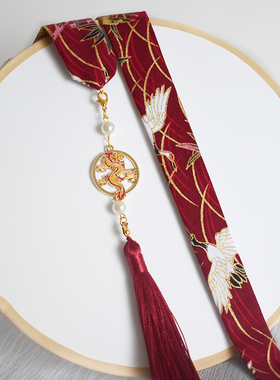 古风原创束发带中国风流苏飘带头饰复古宋制头绳日常汉服丝带发饰