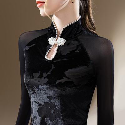 长袖t恤打底衫内搭上衣女长袖