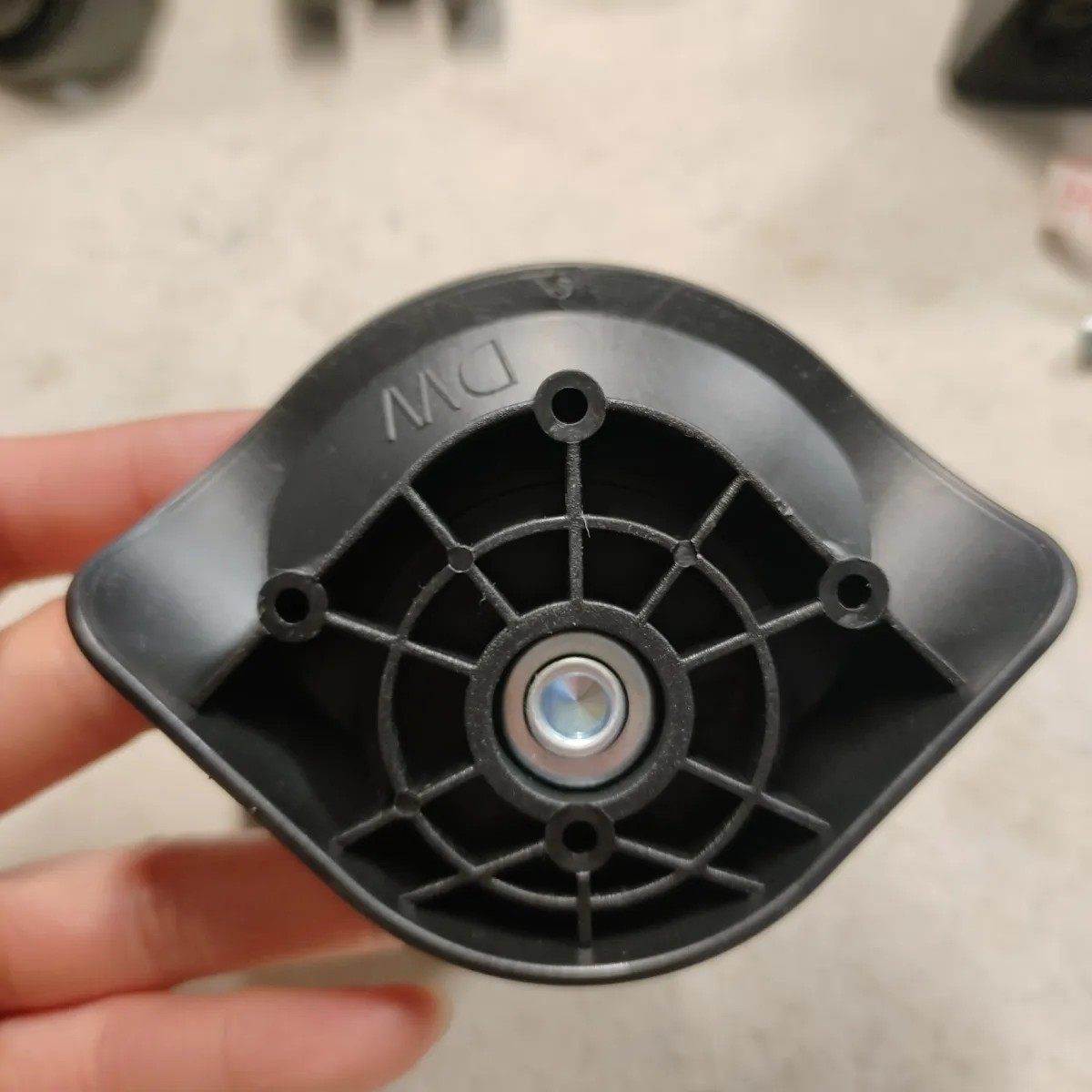 行李箱配件黑色万向轮可拆卸轮子拉杆箱旅行箱替换轱辘静音轮