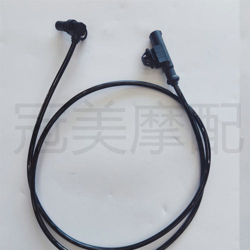 适用钱江闪600 QJ600-12B/12D后轮速度传感器 防抱死ABS感应器