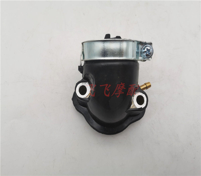 摩托车配件踏板光阳125 GY6125 豪迈125化油器接口 接头 进气管