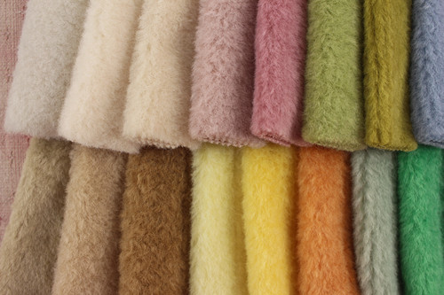 【买3送1】微光羊毛质感布料泰迪熊玩偶棉花娃娃幻想生物diy面料 - 封面