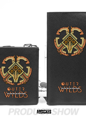星际拓荒Outer Wilds游戏多卡位钱包二合一卡包大容量男学生潮牌