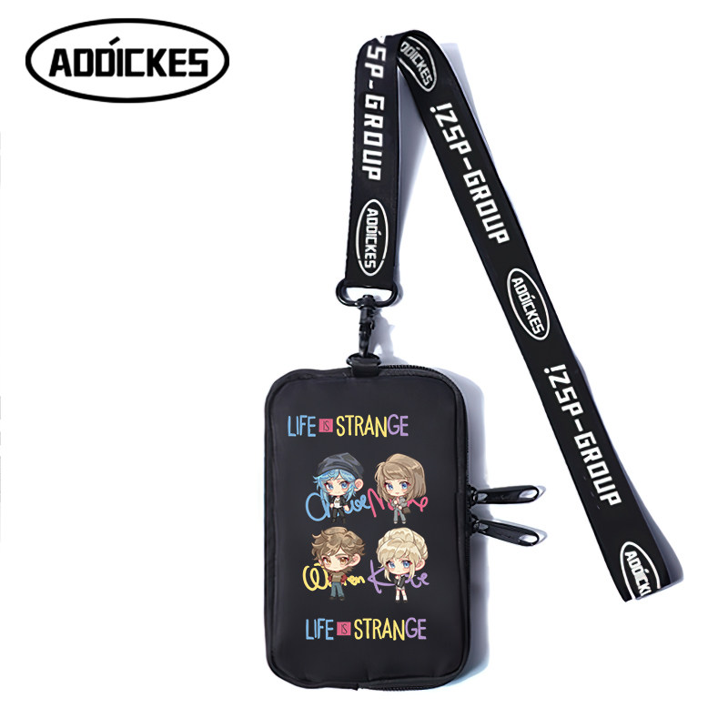 LIFE IS STRANGE奇异人生游戏周边二次元挂脖手机包零钱包小包男