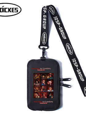 怪奇物语StrangerThings美剧周边礼物欧美学生挂脖手机包零钱小包