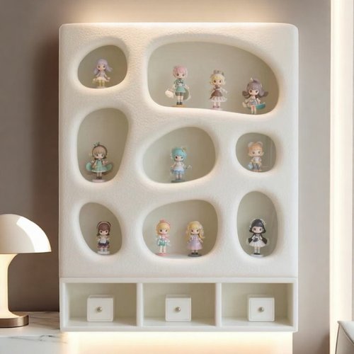 金盛达创意网红奶油风盲盒收纳