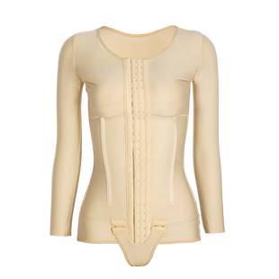 茵奇坊假体隆胸腰腹吸脂塑身衣收副瘦手臂抽脂术后恢复专用连体衣