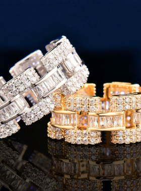 不规则戒指KAKA金属嘻哈男女