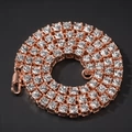 Rose Gold White Diamond 45Cm*5Mm