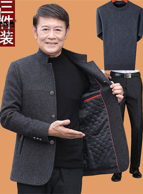 啄木鸟爸爸秋冬装外套装