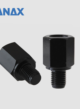 日本TANAX NAPOLEON摩托车转接螺丝后视镜改装配件8-10增高2cm