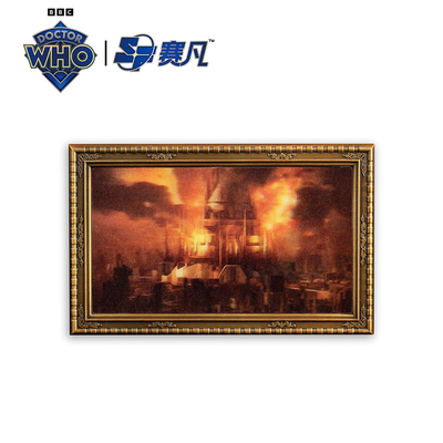 Doctor Who神秘博士赛凡正版周边伽里弗雷立体光栅冰箱贴