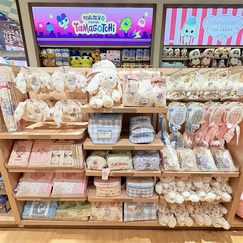 名创优品花园工坊柔绿花边化妆包