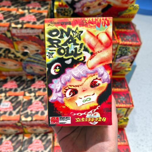 名创优品立刻开挂吧系列手办盲盒