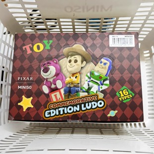 MINISO名创优品玩具总动员30周年th覆刻时光纪念版飞行棋盲盒摆件