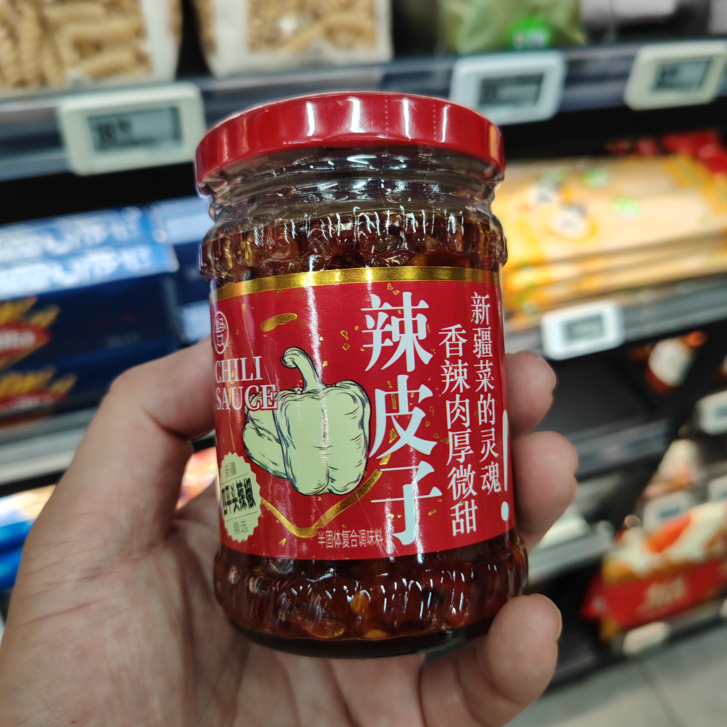 盒马新疆辣皮子200g瓶装