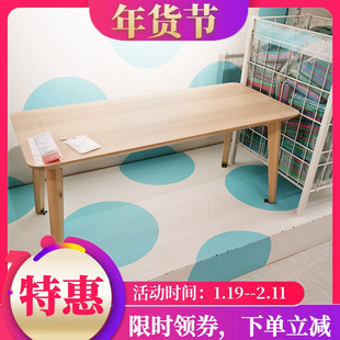 济南宜家代购利萨伯茶几实木桌边几白蜡木桌子实木小餐桌办公茶几